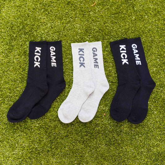 KICK GAME SOCKS - 3 PACK